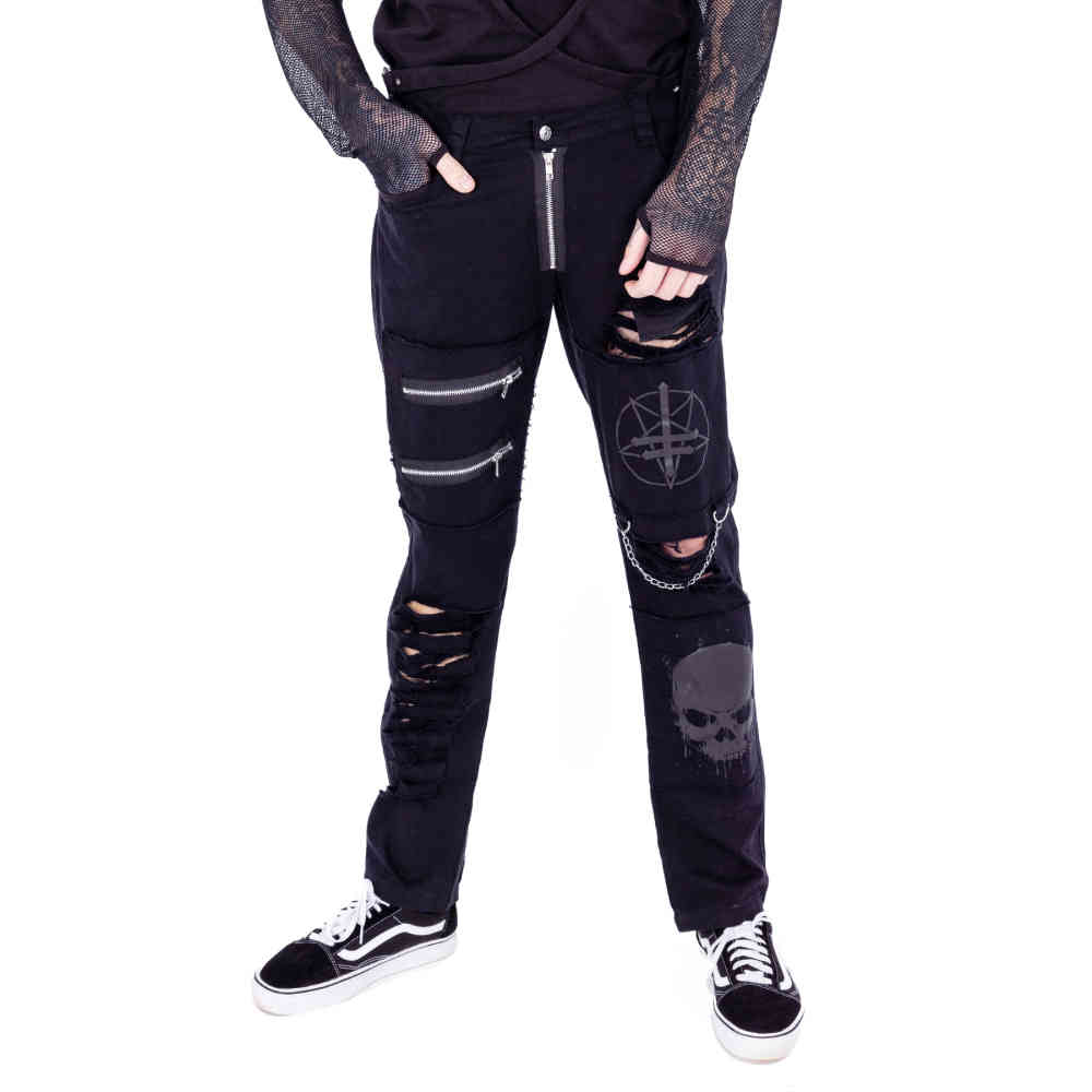 Vixxsin - Cursed Pantalon coupe standard - Noir